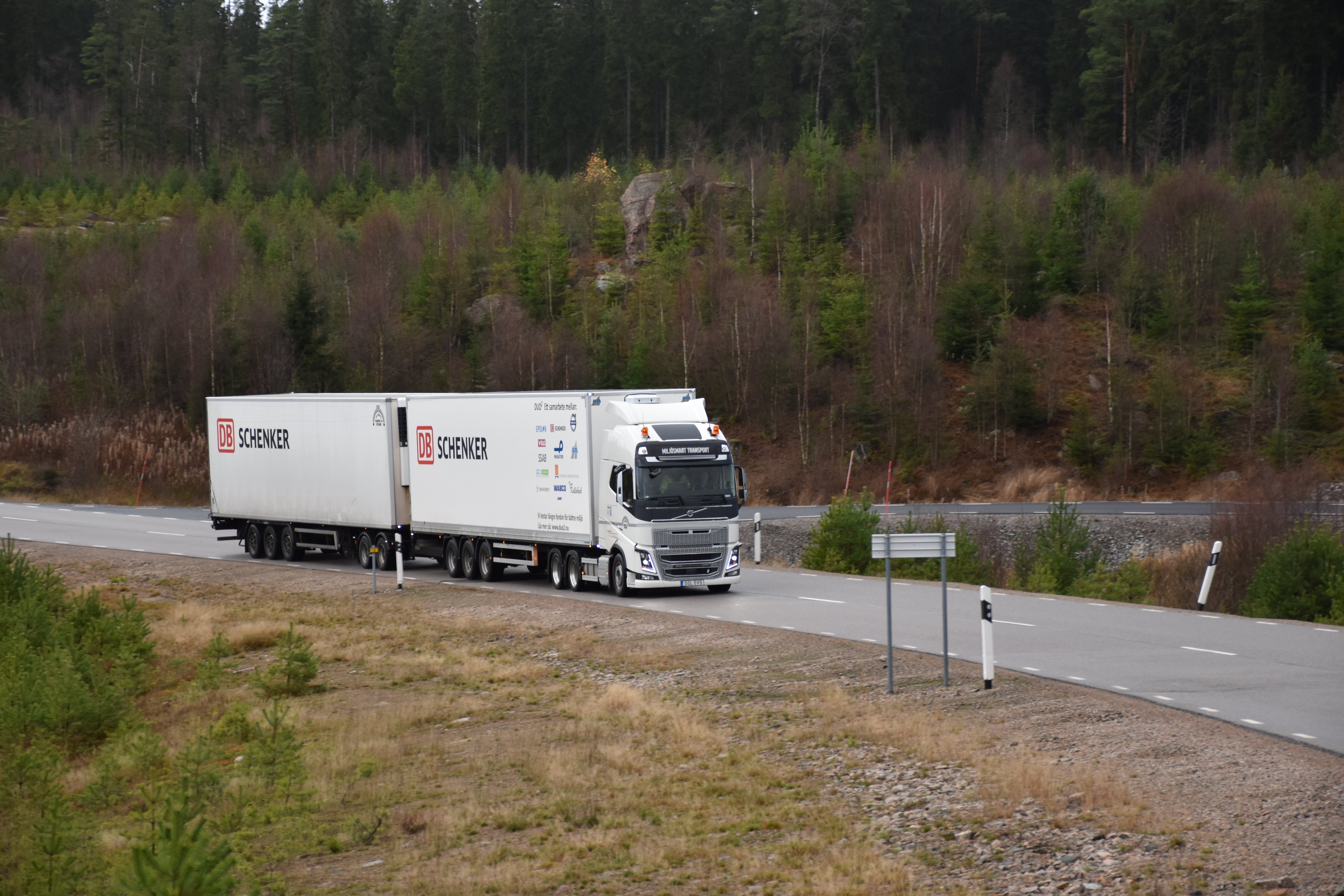 Längre Lastbilar - Transportföretagen