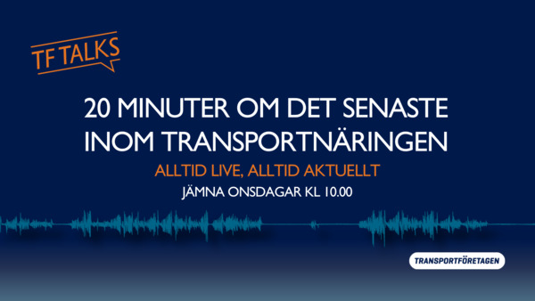 TF Talks, LIVE jämna onsdagar kl.10